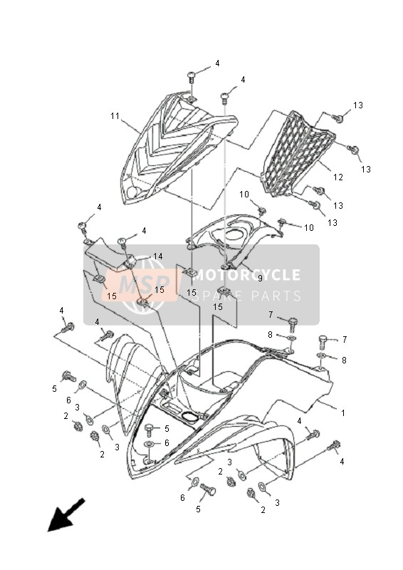 43DF31190000, Plot,  Vidange, Yamaha, 0