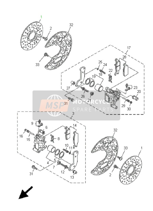 Front Brake Caliper