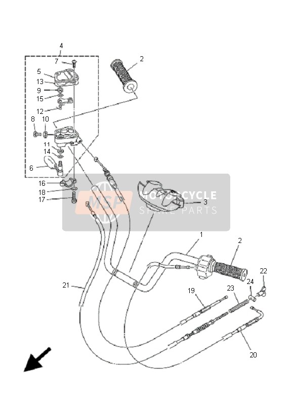 Steering Handle & Cable