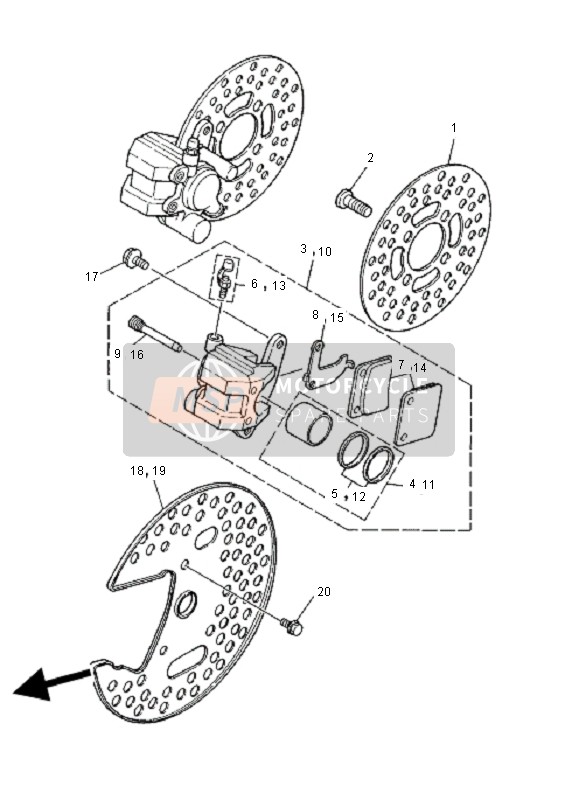 Front Brake Caliper