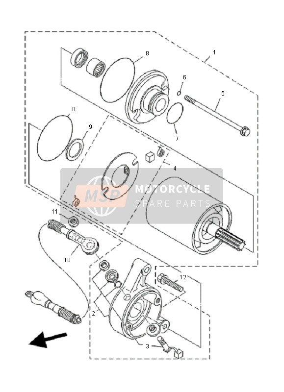 Startend Motor