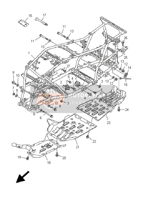 28P281000000, Gereedschapspakket, Yamaha, 0