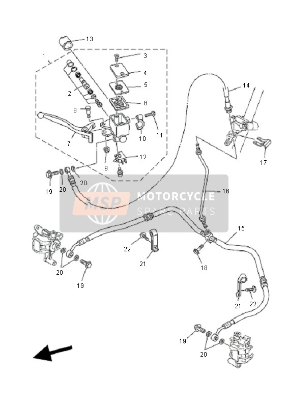 Front Master Cylinder