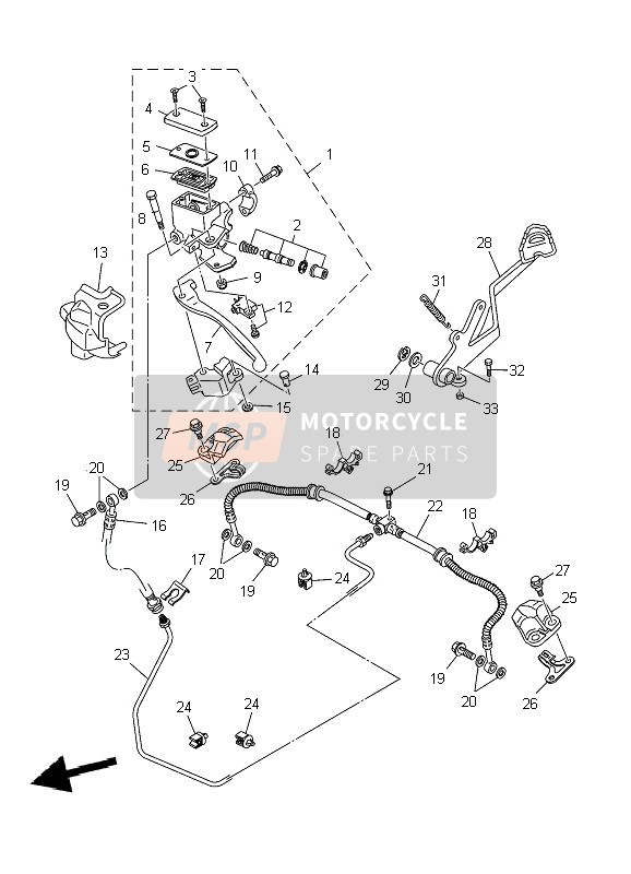 Rear Master Cylinder