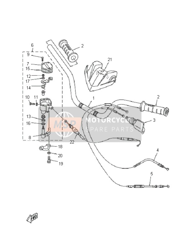 Steering Handle & Cable