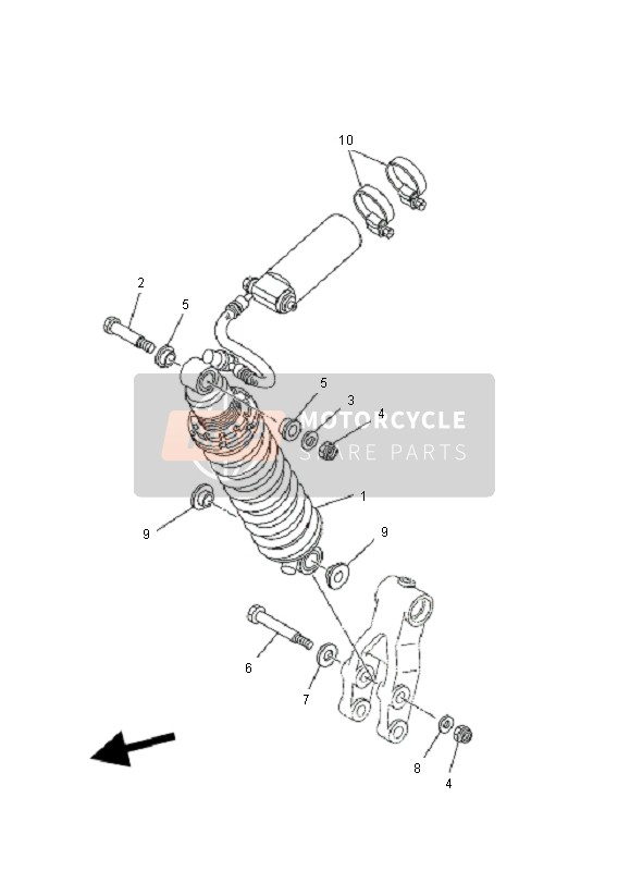 Suspension arrière