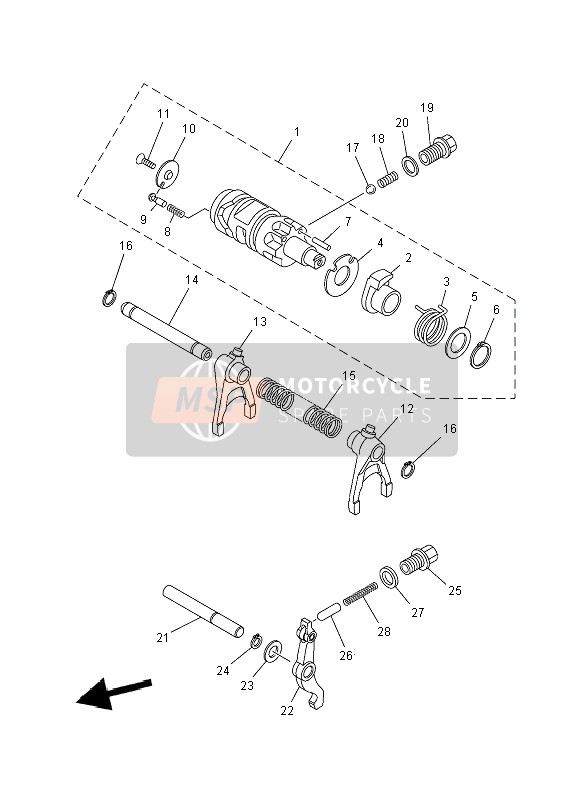 Shift Cam & Fork