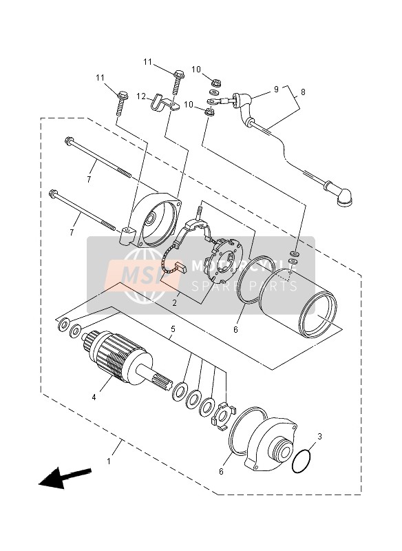 Startend Motor 4