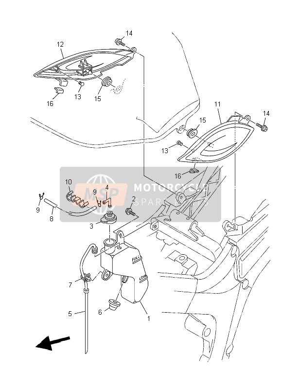 2B0217190000, Doorvoerrubber, Yamaha, 0