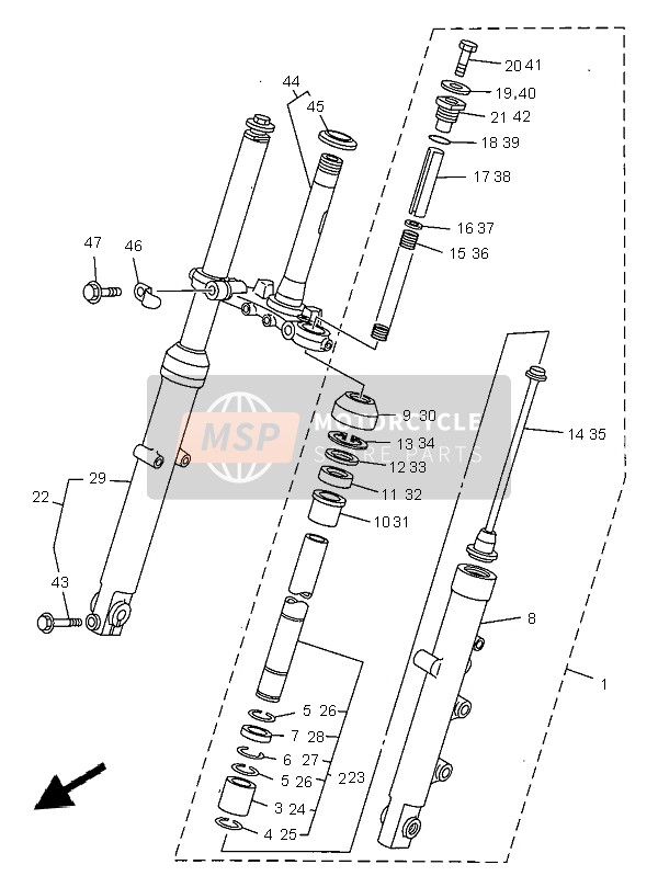 990094250000, Sprengring, Yamaha, 4