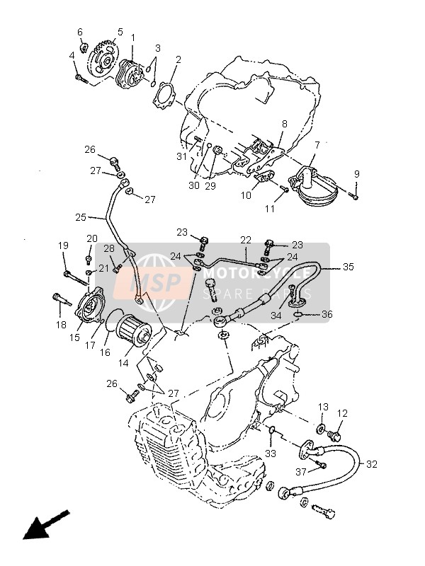 3AJ131610100, Pipe, Delivery 1, Yamaha, 2