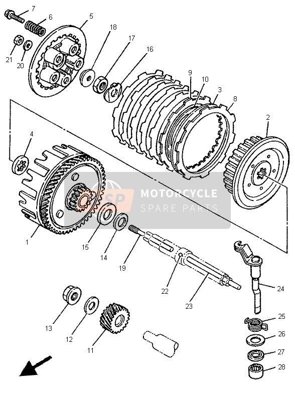 901791265900, Nut, Yamaha, 3