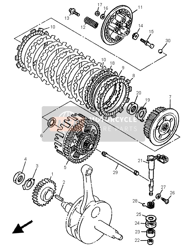 933151172000, Bearing, Yamaha, 2