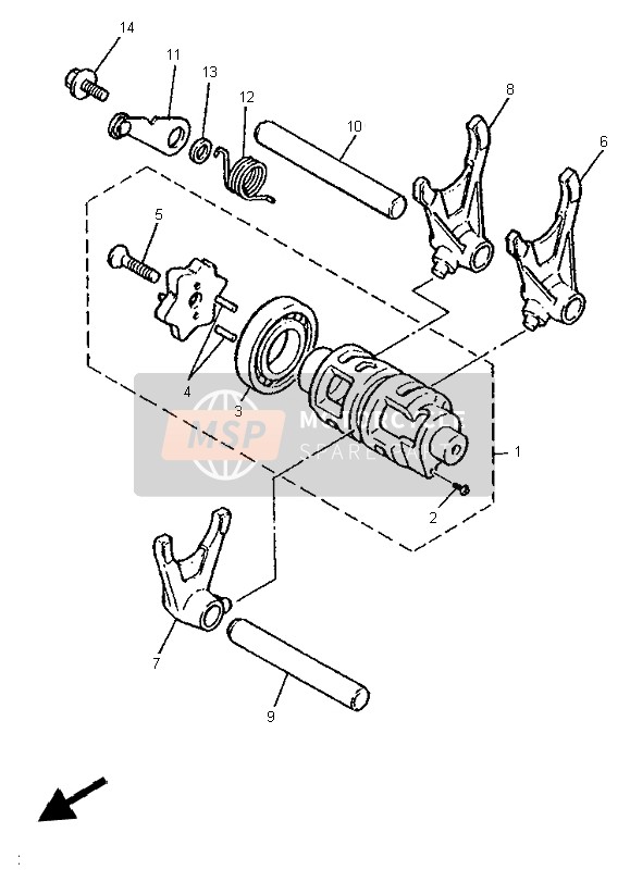 Shift Cam & Fork