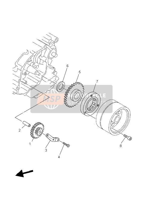 Yamaha XT125X 2006 Antipasto Frizione per un 2006 Yamaha XT125X