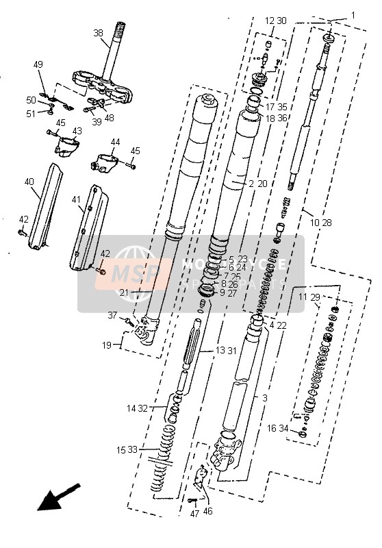 4MX2314GL000, Protecter Guide Comp., 2, Yamaha, 2