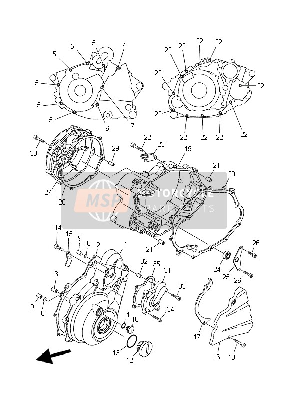 Crankcase Cover 1