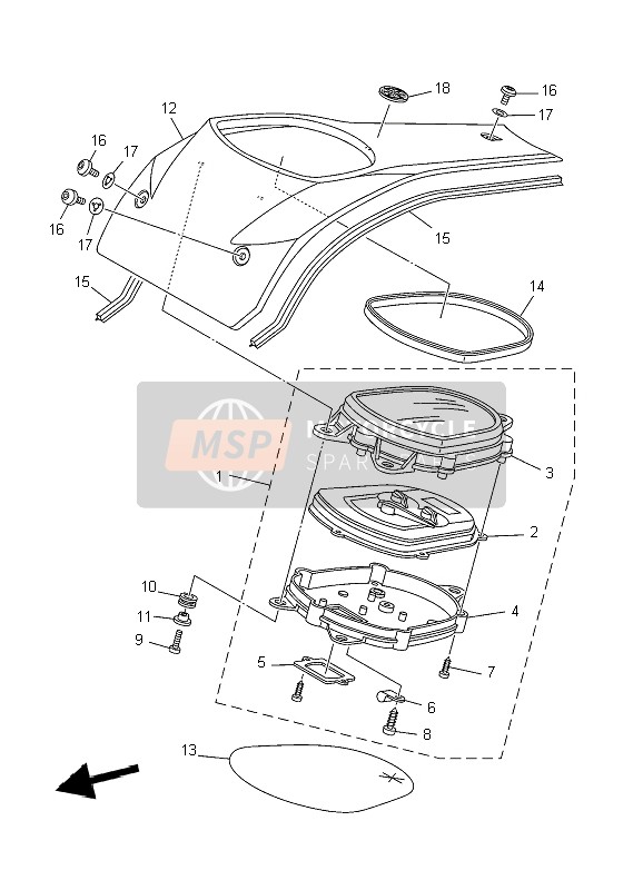 1D7283470000, Mole 3, Yamaha, 0