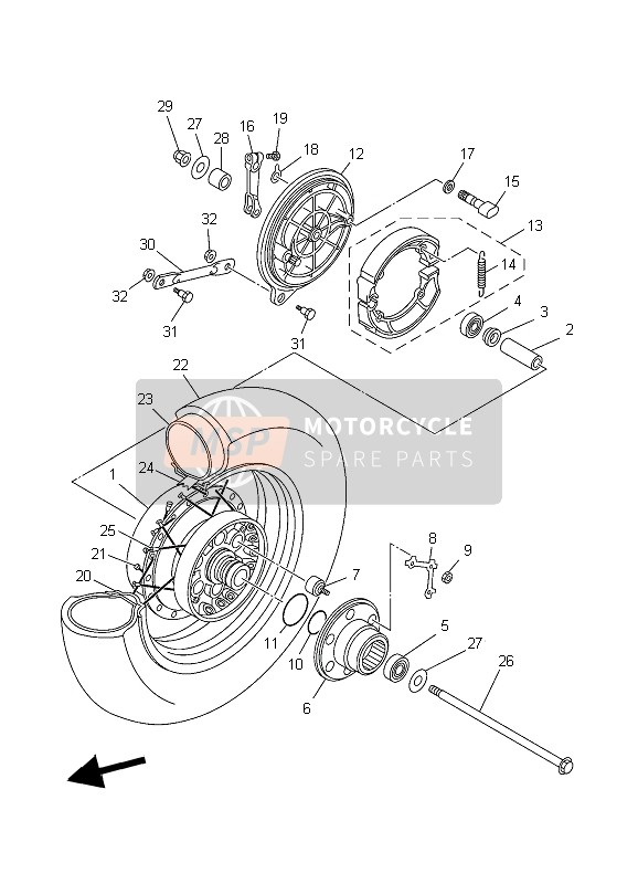 214253550000, Lever, Camshaft, Yamaha, 3