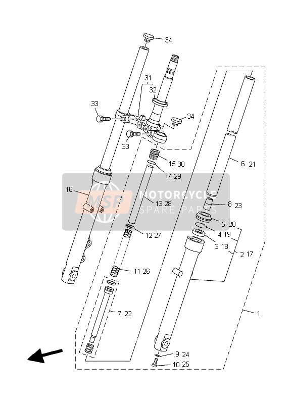 5APF34270000, Washer, Yamaha, 1