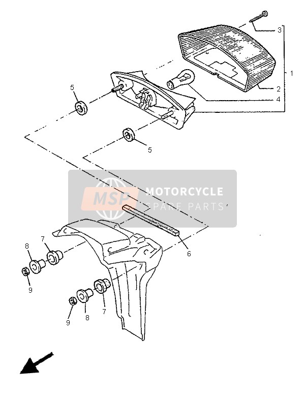 9770L4013200, Screw, Tapping, Yamaha, 0