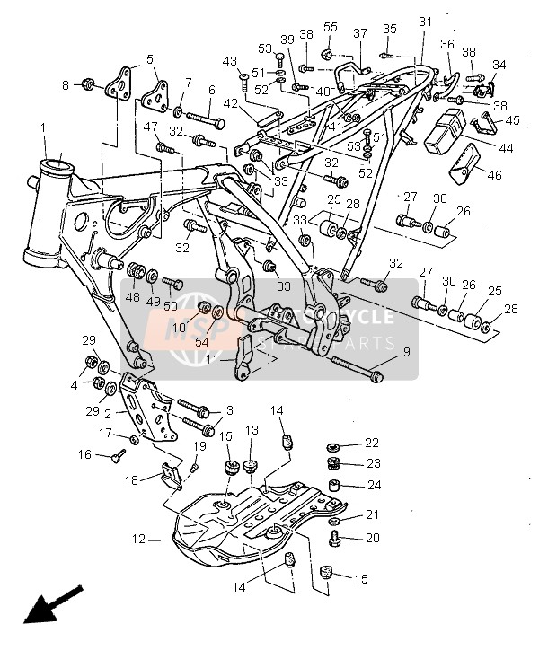 4GY211070000, Tool Box Comp., Yamaha, 1