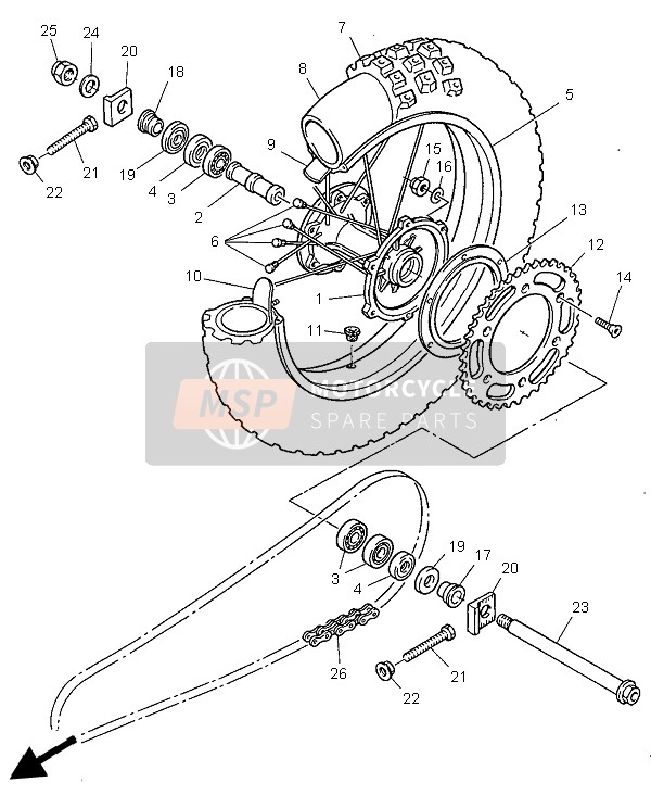 Rear Wheel