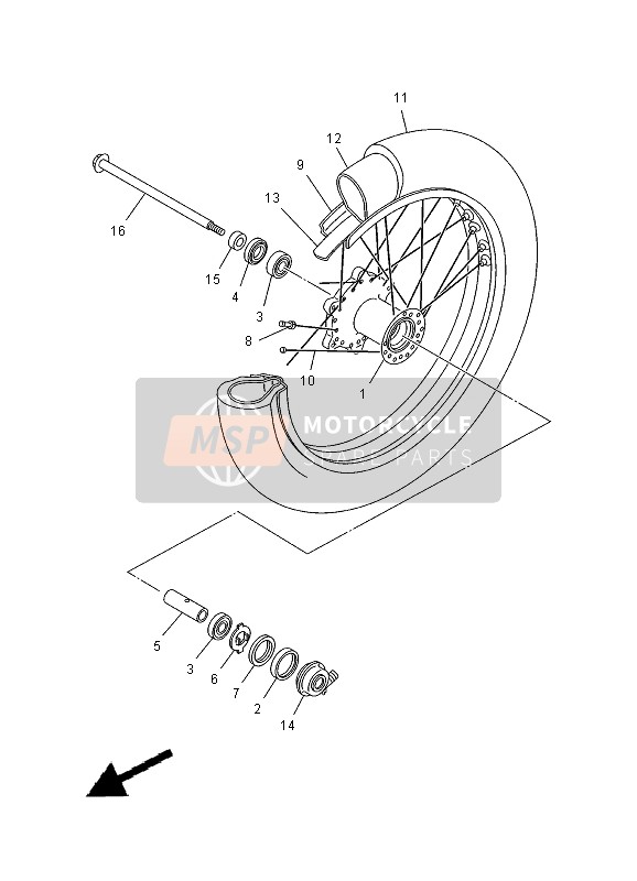 942101922200, Chambre A Air, Yamaha, 4