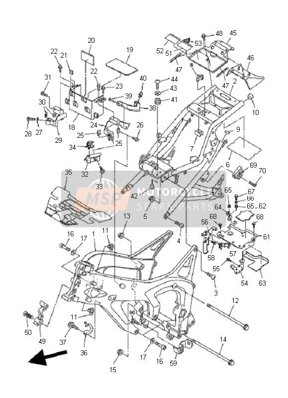 901090606000, Boulon, Yamaha, 3