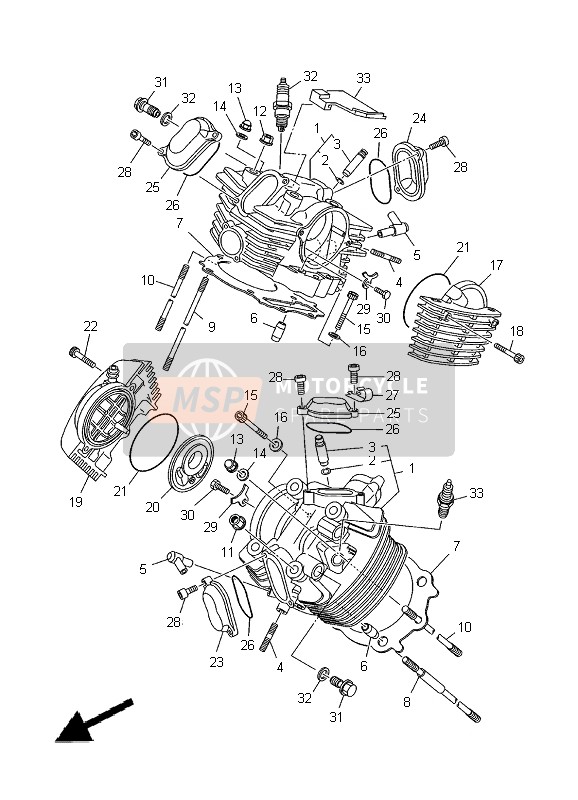 901161034400, Prigioniero (4X7), Yamaha, 2