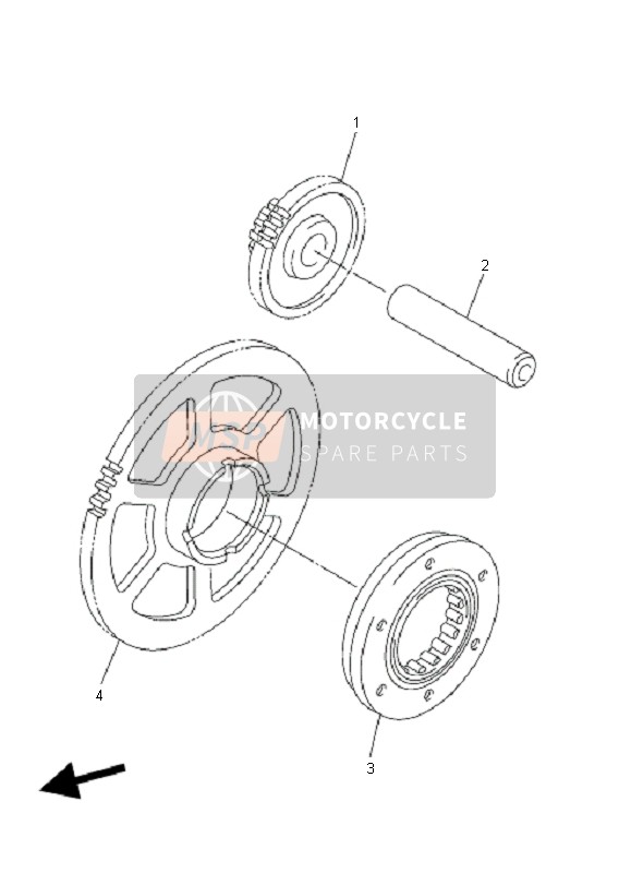 Yamaha FZ6-SHG FAZER 2007 Antipasto 2 per un 2007 Yamaha FZ6-SHG FAZER