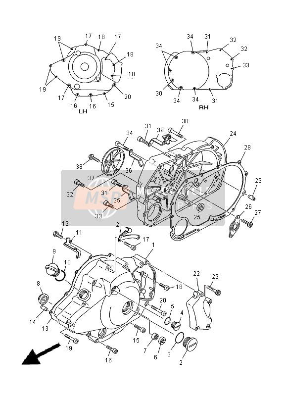 931011410200, Joint Spy, Yamaha, 3