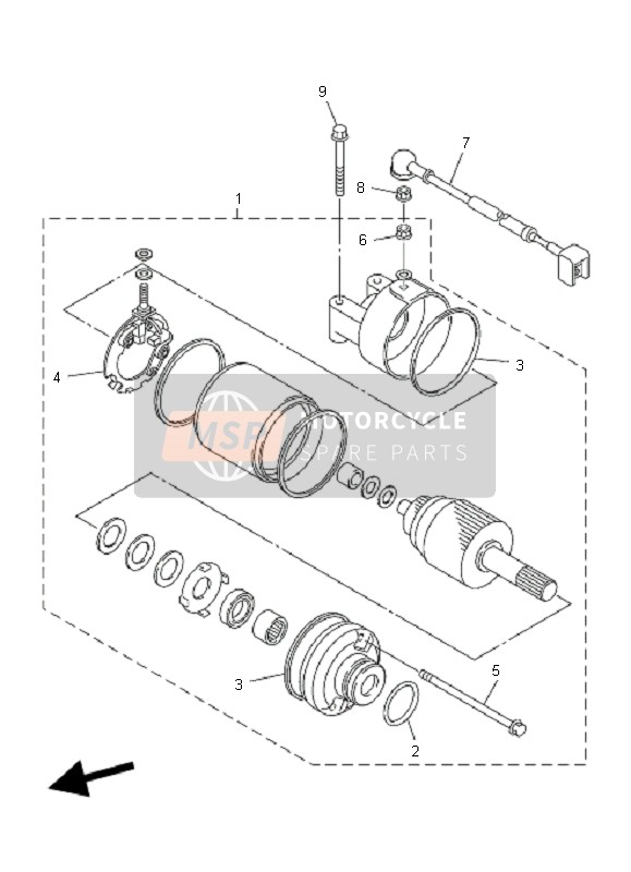 Startend Motor 4