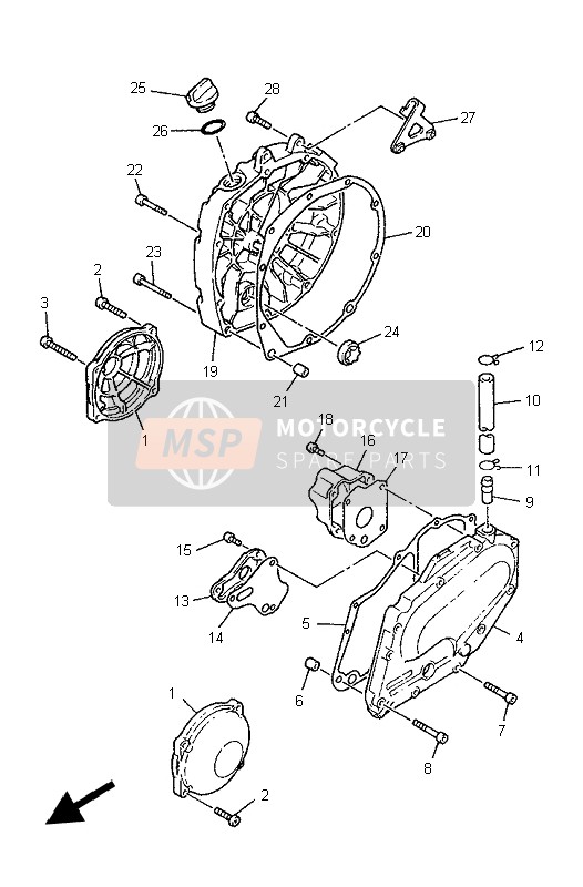 4H7153470100, Beluftung 2, Yamaha, 0