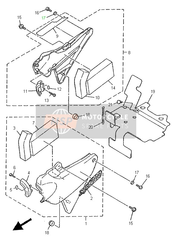 903380623300, Tapon, Yamaha, 1