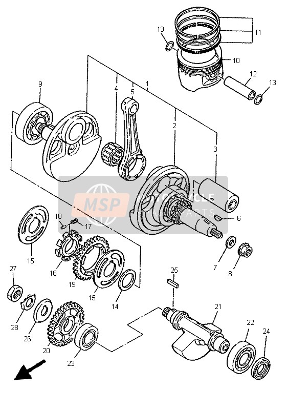 90201301F400, Washer Plate 5Y1, Yamaha, 1