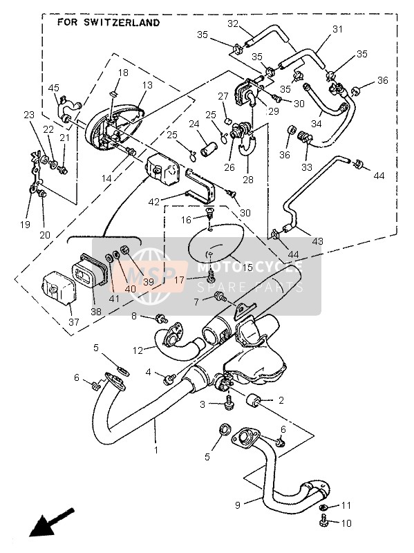 3BM148670000, Steun, Yamaha, 2