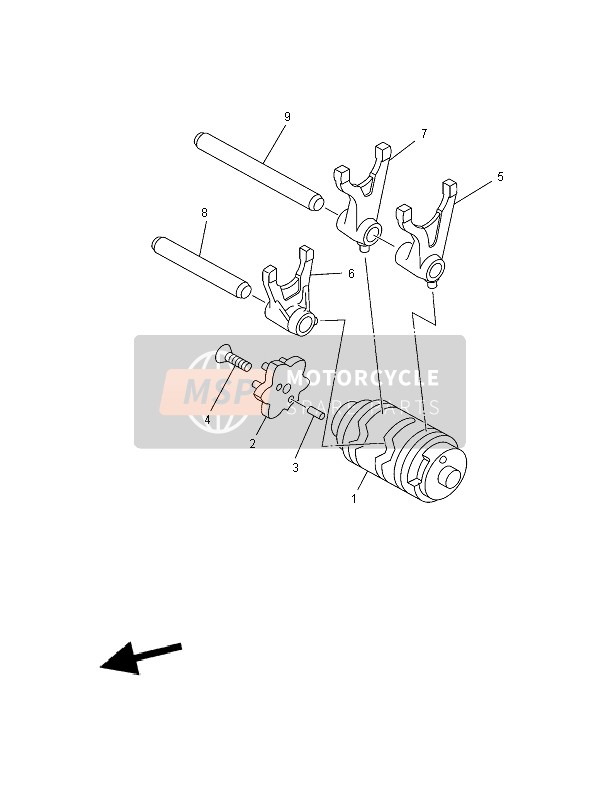 Shift Cam & Fork