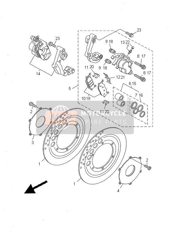 Front Brake Caliper