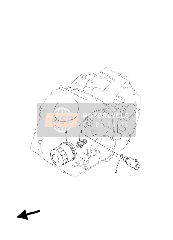 Yamaha XVS1300A 2007 Oil Cleaner for a 2007 Yamaha XVS1300A