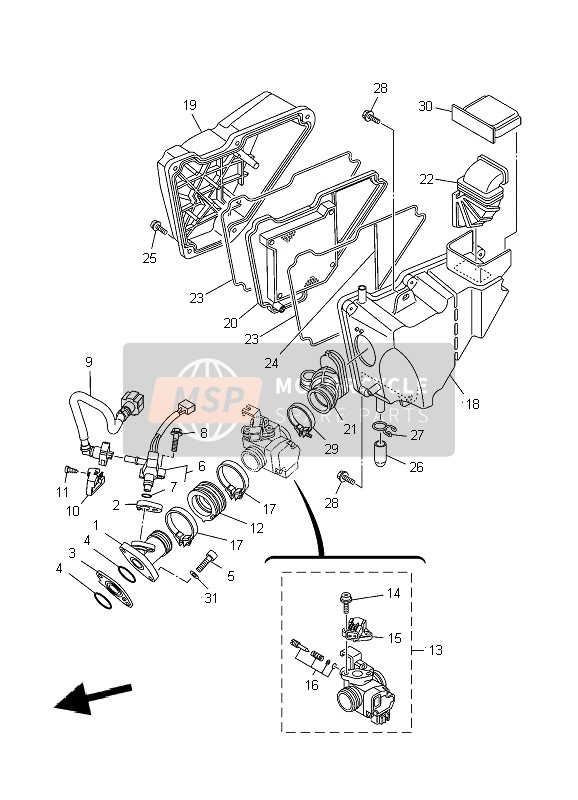 932103200100, O-RING, Yamaha, 1