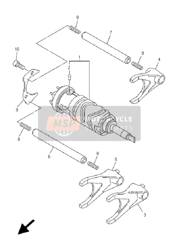 Shift Cam & Fork