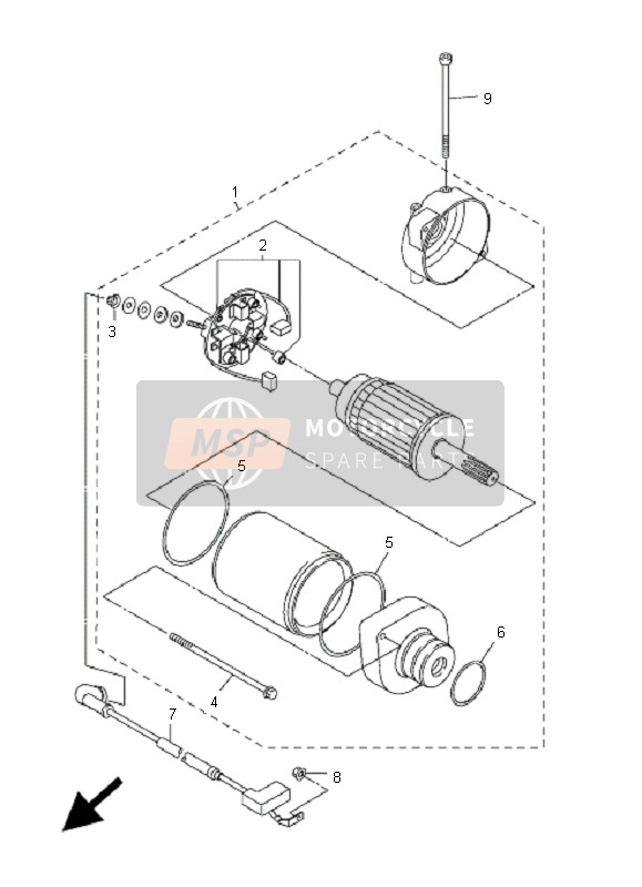 Startend Motor 4