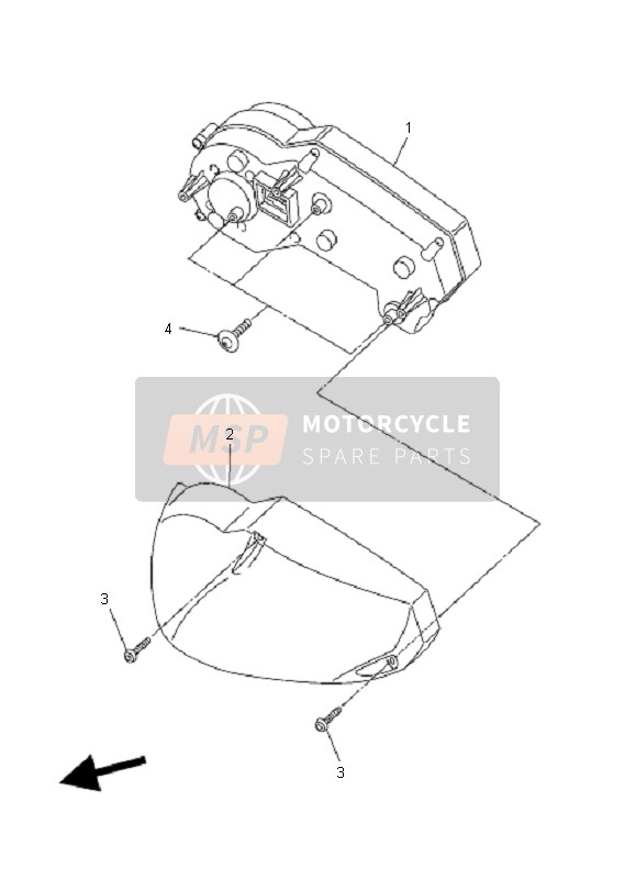 Yamaha FZ6-NHG 2008 Metro per un 2008 Yamaha FZ6-NHG