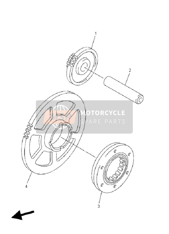 Yamaha FZ6-SAHG 2008 ANLASSER 2 für ein 2008 Yamaha FZ6-SAHG