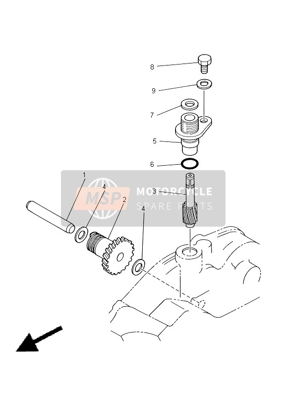 Tachometer Gear