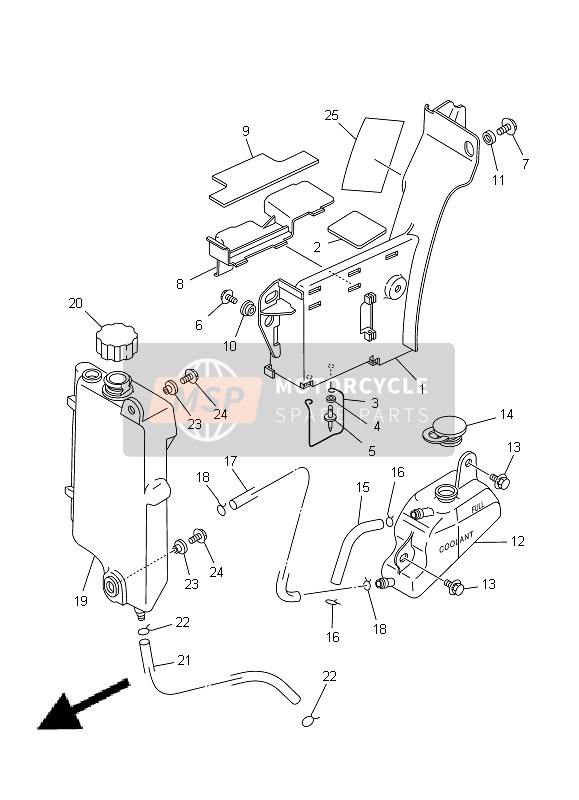 903870807900, Collerette, Yamaha, 1