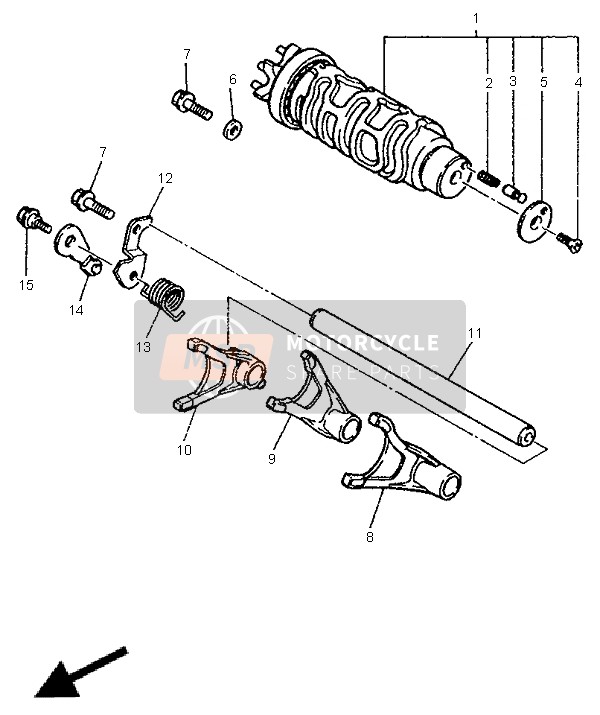 901090603600, Boulon, Yamaha, 2