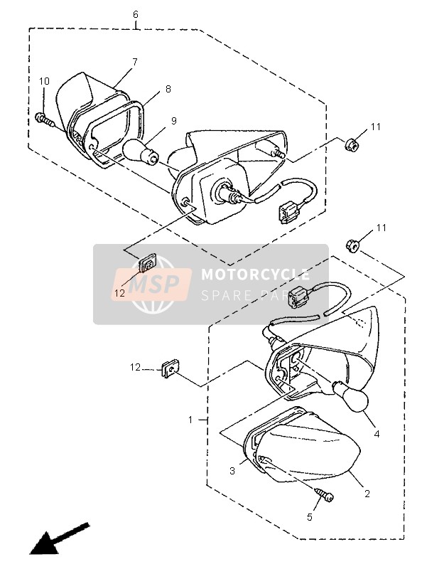 901830405600, Nut,Spring, Yamaha, 0