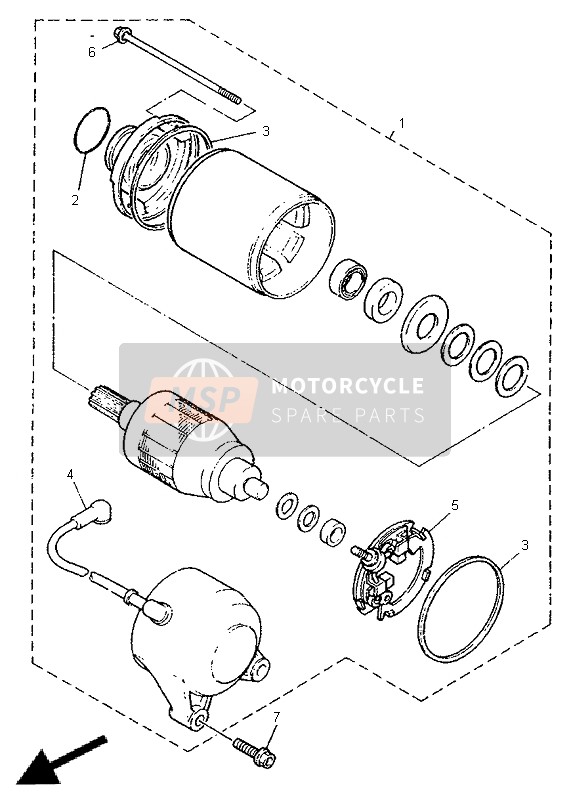 Startend Motor 4